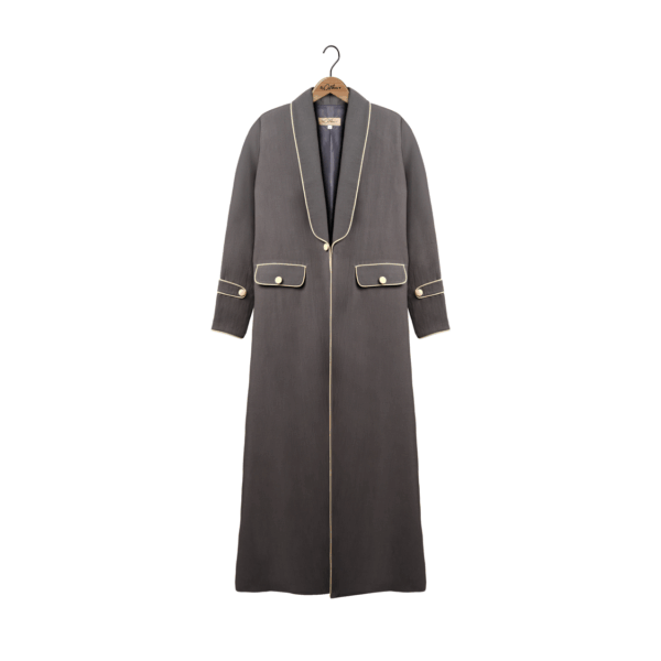 CARBON GRAY ABAYA