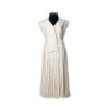 BEIGE PLEATED DRESS